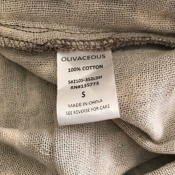 Olivaceous Spaghetti Strap Maxi Taupe Color Dress in Small - Picture 6 of 7